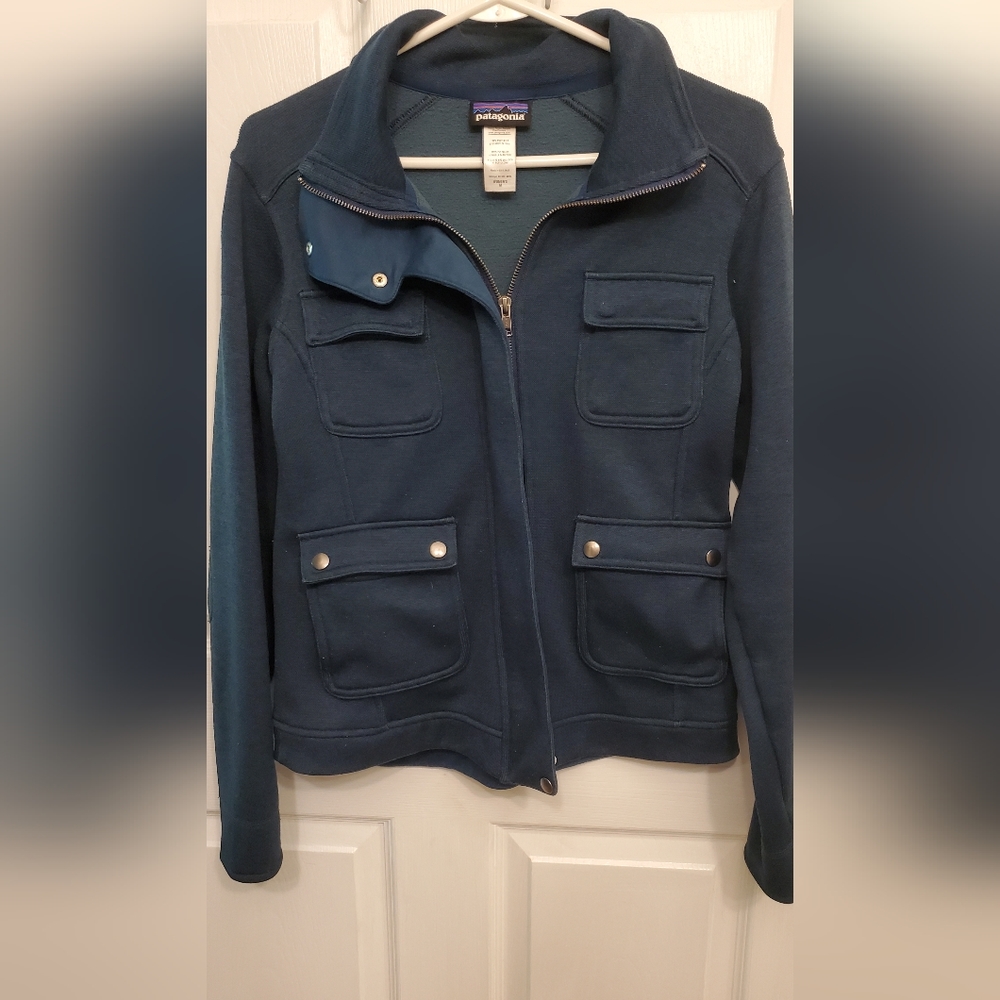 Teal Patagonia jacket